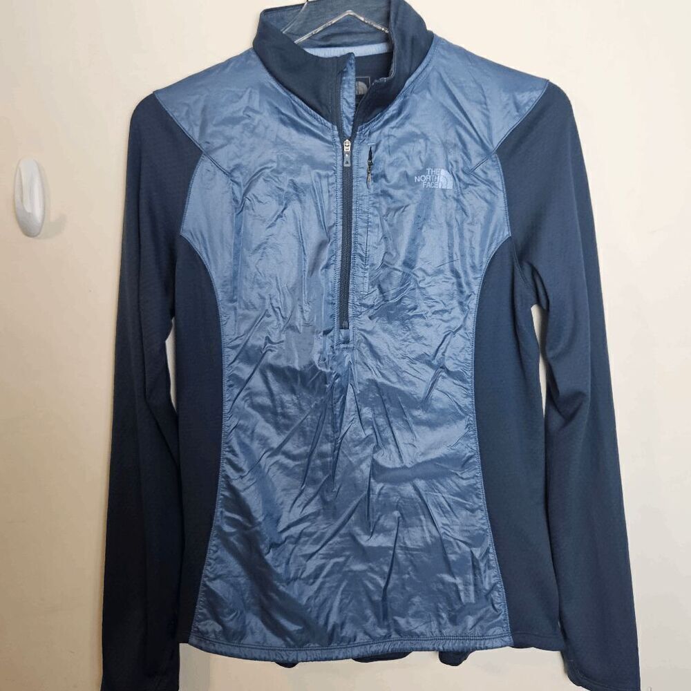 The North Face Flash Dry Full Zip Jacket Women's Blue Size Medium